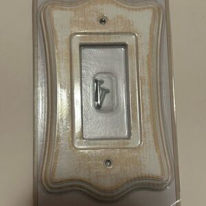Allen + Roth Weather White  Finish Light Switch Cover